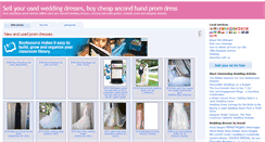Desktop Screenshot of buyselldress.com